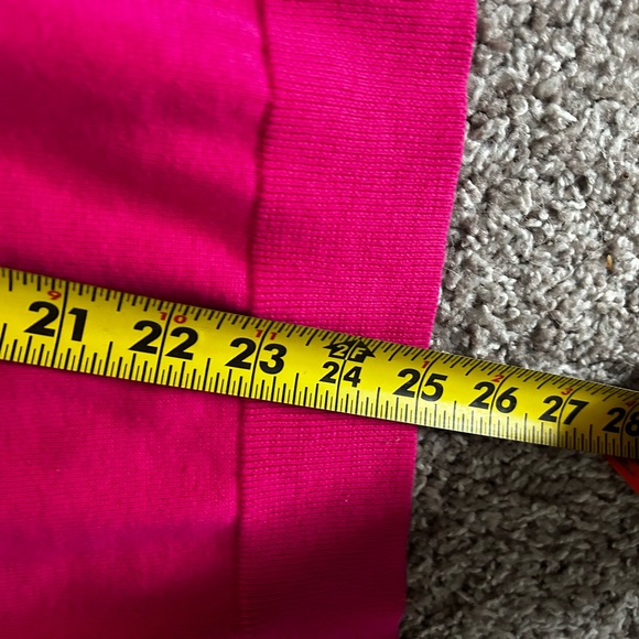 Vineyard Vines Hot Pink V-Neck Heritage Sweater - Picture 6 of 8